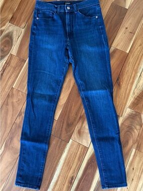 Express Skinny Jeans in Deep Blue Wash